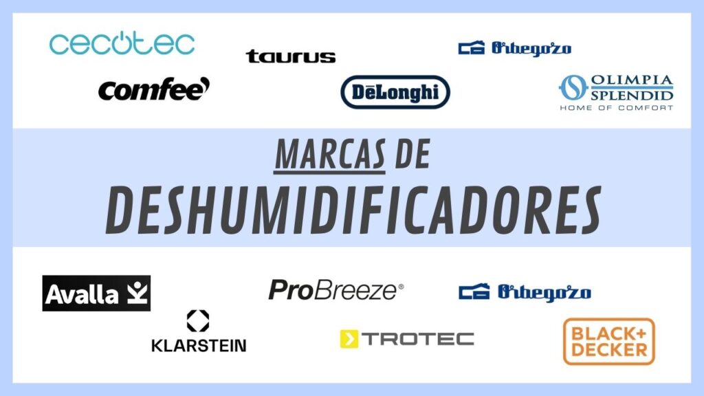 Marcas de deshumidificadores