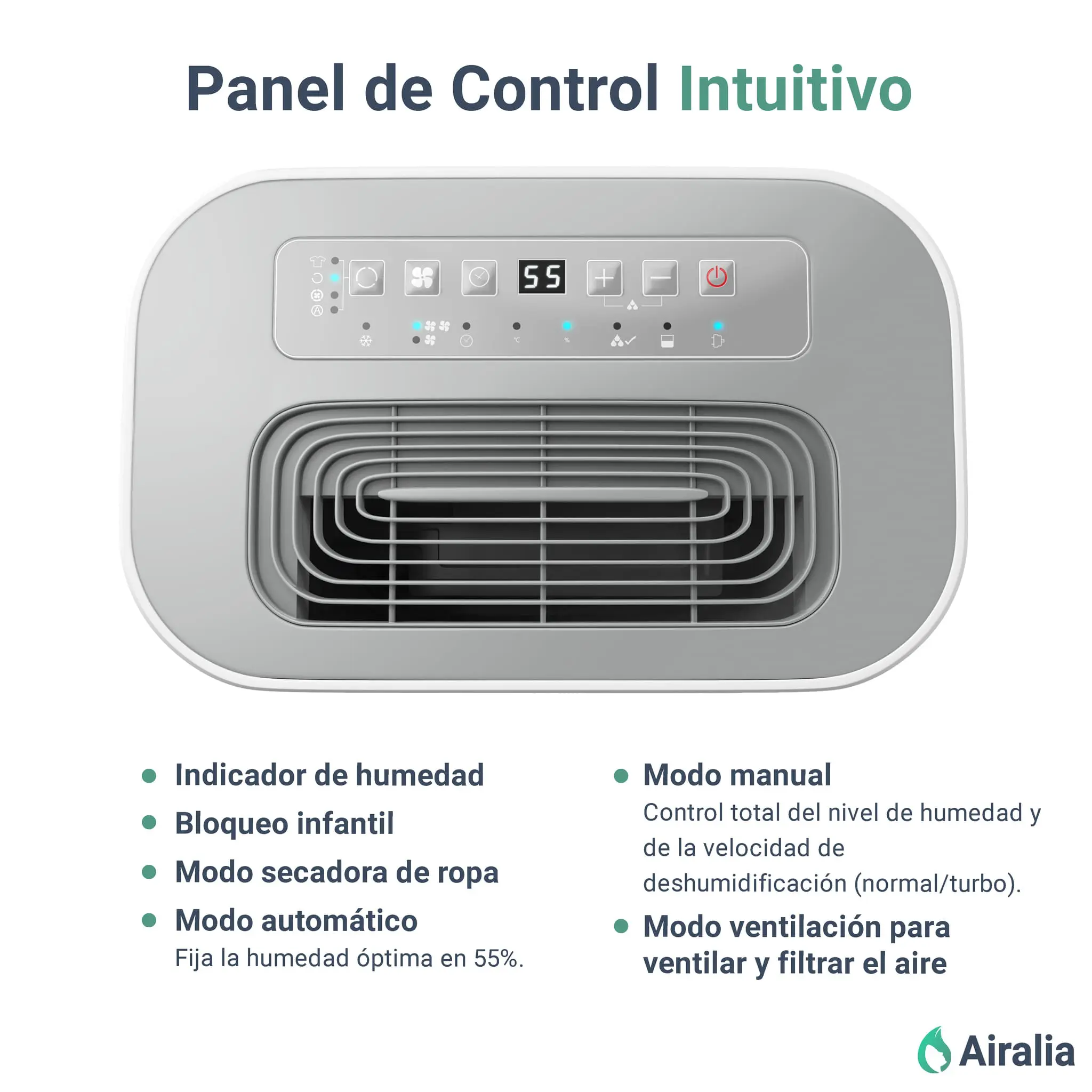 Deshumidificador Airalia AIR-DH20