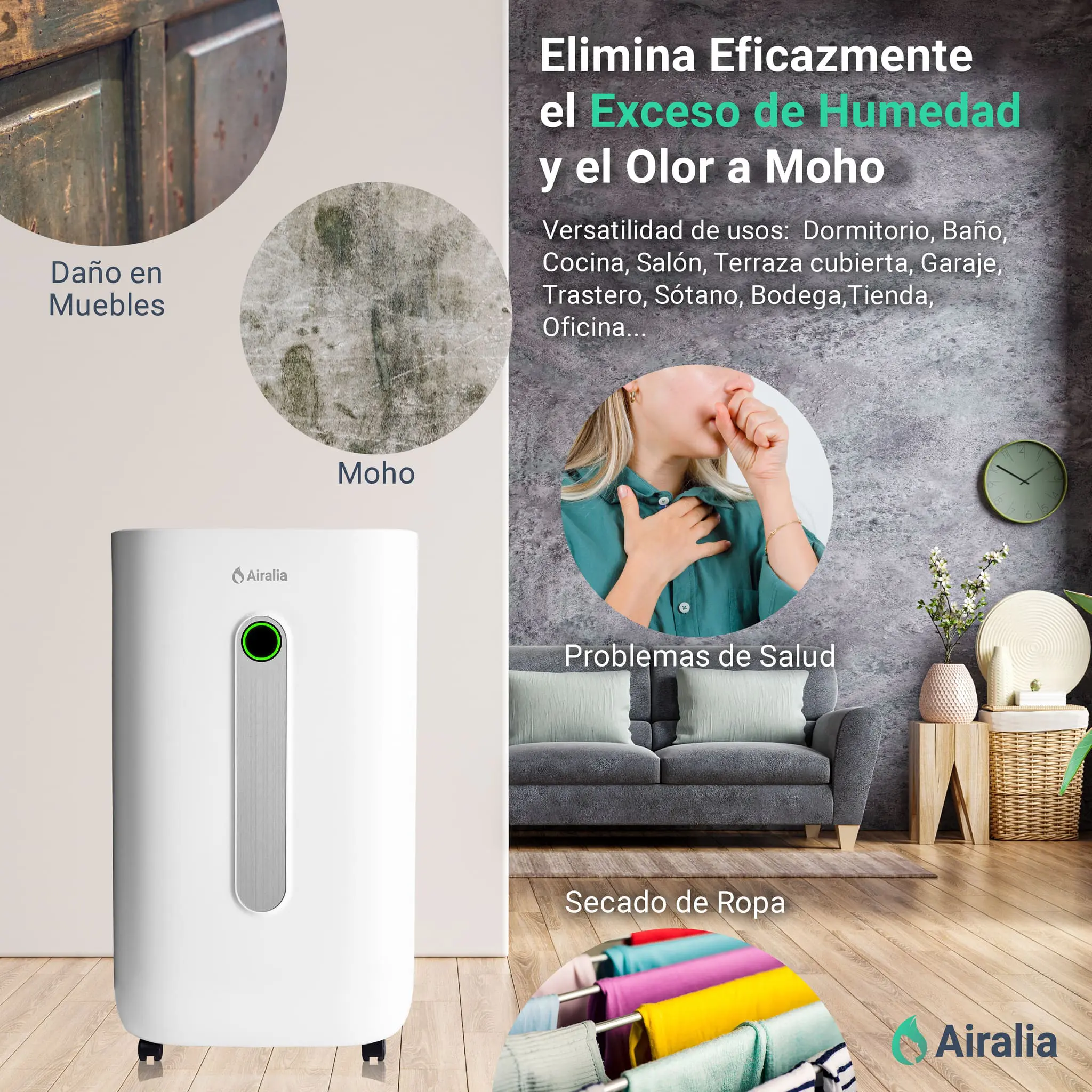 Deshumidificador Airalia AIR-DH20