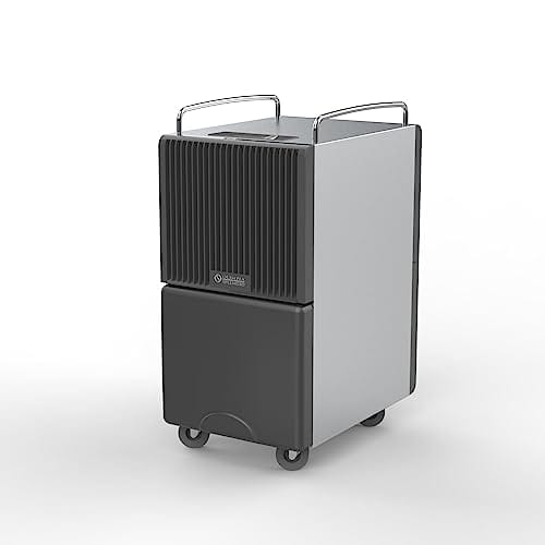 Olimpia Splendid, Seccoprof 40, Deshumidificador Profesional, Capacidad 40 l / 24h, Ideal Para Grandes Espacios hasta 200 m³, Doble Filtración Del Aire, Tanque 8 l Extraíble