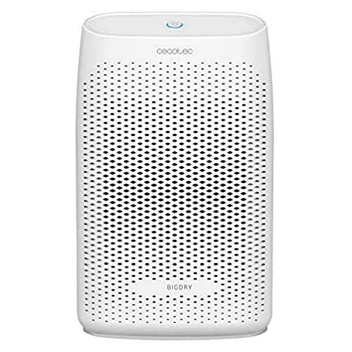 Cecotec BigDry 2000 Essential Deshumidificador, 300 ml/día, depósito extraíble de 0,7 litros, Cobertura hasta 15 m2, Filtro extraíble y Lavable, Apagado automático