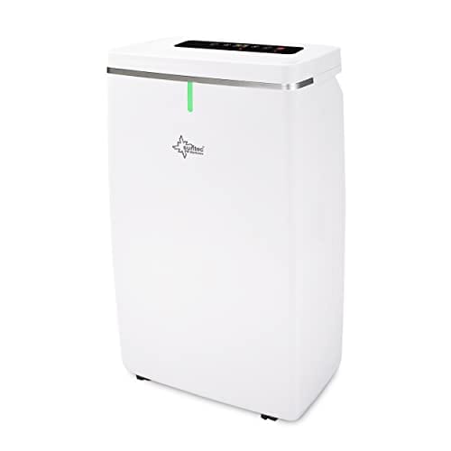 Deshumidificador de aire SUNTEC DryFix Lumio | Para espacios de hasta 63 m2 o 150 m3 | Deshumidificador 20 l/día | Deshumidificador – purificador de aire – secador de ropa 3 en 1 | Móvil y eléctrico