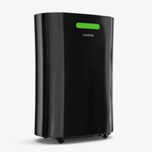 Klarstein Aerodry 10l Deshumidificador - 165W, 10l/día, depósito 2.5l, 37db silencioso, filtro de carbón activado, función dryselect, deshumificadores de humedad, deshumidificador eléctrico, negro