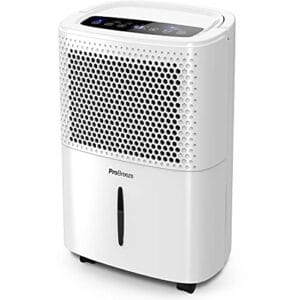 Pro Breeze Deshumidificador Silencioso 12L, Depósito Extraíble y Desagüe Continuo, 3 Modos, Temporizador 24h, Sensor de Humedad, Absorbe Humedad y Elimina el Moho de Habitaciones (20 m²)