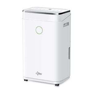 SUNTEC Deshumidificador portatil para combatir la humedad y el moho | Deshumificador electrico permite un aire limpio (Dryfix Design 20)