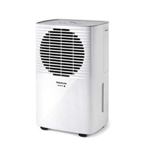 Taurus Pleasant - Deshumificador con nivel de humedad, 12l/24h, superficies hasta 25m², temporizador, 2 velocidades, silencioso, gas refrigerante R290, filtro extraible, indicador depósito lleno, 210W