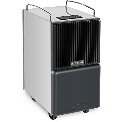 TROTEC Deshumidificador TTK 120 E, 30 L/día, Seca y Elimina los daños causados ​​por el Agua, Secado de Ropa, Gran depósito de 8 litros