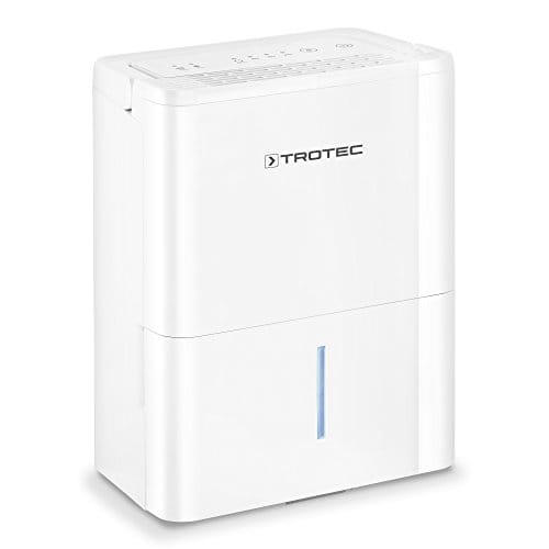 TROTEC Deshumidificador TTK 32 E, 14 L/día, Habitaciones 15m² / 37m³, Depósito 2,1 L, 1 Velocidad